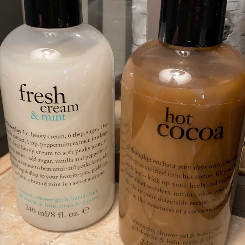 Philosophy shampoo/shower gel & Bubble bath